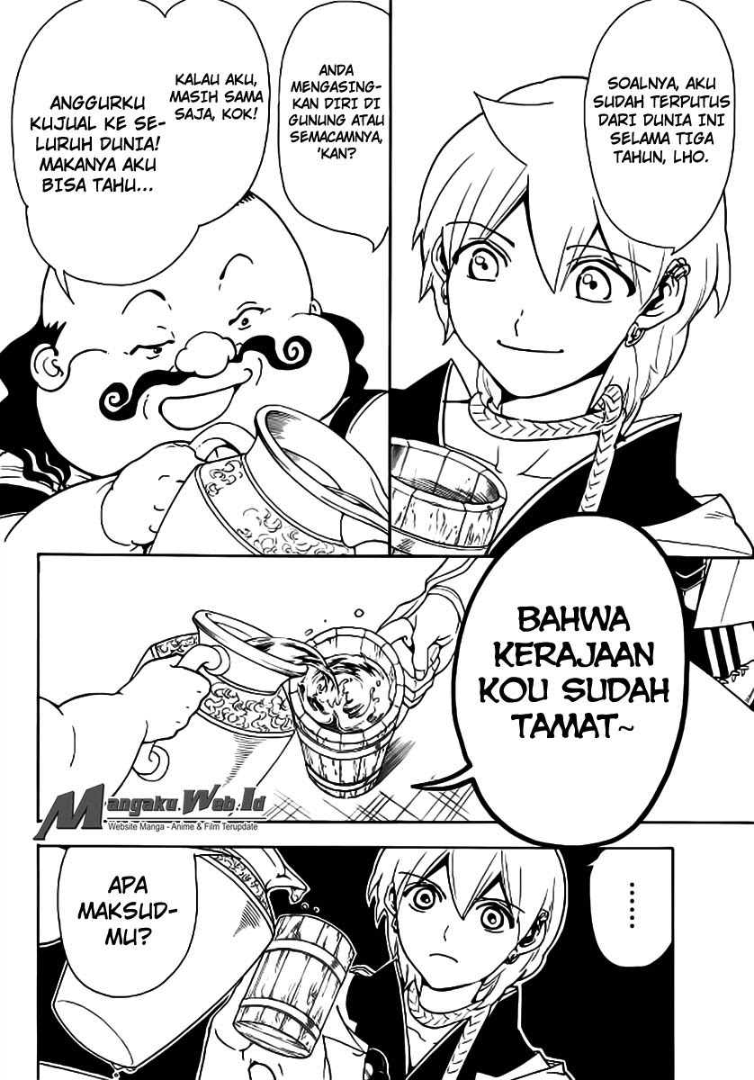 Magi – Labyrinth of Magic Chapter 288